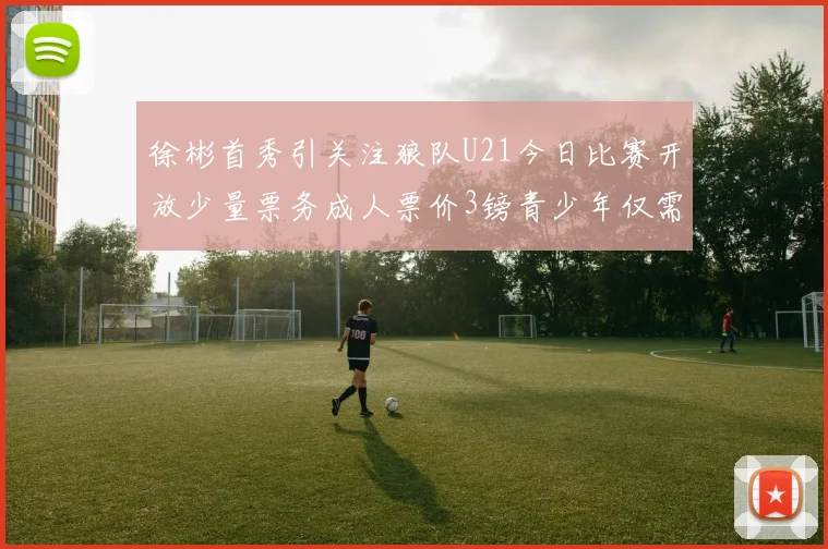 徐彬首秀引关注狼队U21今日比赛开放少量票务成人票价3镑青少年仅需1镑